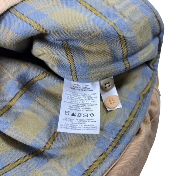 Nike Life Flannel-Lined Canvas Barn Coat Work Jacket Mens Size XL RELAXED FIT - Picture 14 of 14